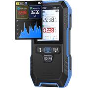 Rilevatore EMF,4 in 1 Radiometro EMF con Modalità Curva Lettore Emf Ricaricabile Campo Elettromagnetico Rilevatore Di Radiofrequenza Per Casa Ufficio,Equipaggiamento per la Caccia ai Fantasmi