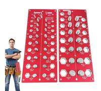 Rilevatore Filettatura E Bulloni,Identificatore A Parete - Strumento Di Misura Per E Bulloni - per Meccanici Autofficine Cantieri Riparazioni Manutenzione Progetti Restauro