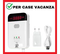 rilevatore fughe di gas gpl metano propano butano sensore allarme perdite