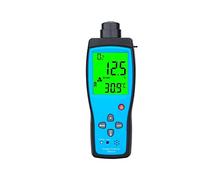 Rilevatore Gas Misuratore di ossigeno digitale Rilevatore di gas O2 Allarme luce sonora Monitor di gas Misuratore di qualità dell'aria con display LCD della temperatura(AR8100)