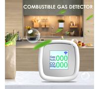 Rilevatore Gas Naturale e Monossido di Carbonio CO GPL Metano per Perdite Cucina