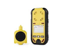 Rilevatore Gas, Pompa Gas Monitor O2 H2S CO LEL Digital LCD Rilevatore di Gas Ossigeno Solfuro di Idrogeno Monossido di Carbonio Rilevatore di Fughe Combustibili(With Pump)