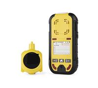Rilevatore Gas, Pompa Rilevatore di gas multiplo Contatore di gas O2 H2S CO LEL Rilevatore di perdite di monossido di carbonio di ossigeno solfuro di idrogeno 4 in 1(With pump)
