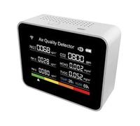 Rilevatore Gas Rilevatore Di CO2 For Interni Con Monitor Intelligente Della Qualità Aria Tuya WIFI 13 In 1 Batteria Da 2000 MAh Monitoraggio In Tempo Reale PM2.5 TVOC HCHO