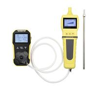 Rilevatore Gas, Rilevatore multigas O2 H2S CO LEL Misuratore di gas 4 in 1 Ossigeno Solfuro di idrogeno Monossido di carbonio Rilevatore di perdite di gas combustibile(BH-4A with pump)