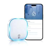 Rilevatore Gas WiFi da Presa secondo EN 50194, Allarme Gas Metano e GPL Plug-in con App Tuya Smart, Sensore Gas 2,4 GHz per Gas Naturale, Propano, Butano, Cucina, Casa, Camper
