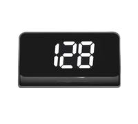 Rilevatore GPS For Auto MPH Display A LED HUD Digitale For Auto Plug And Play Smart Head Up Display Proiettore Di Velocità For Parabrezza For Veicoli Automatici(White KMH)