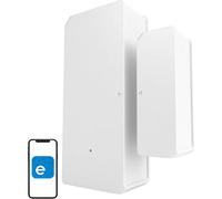 SONOFF DW2-WiFi sensore wireless per porte e finestre, allarme wireless per sistemi di sicurezza domestica, avvisi tramite app, registrazione storica, senza hub necessario.