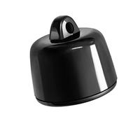 Rilevatore intelligente per animali domestici da 4 g, compatibile con & Android, monitoraggio della posizione in tutto il mondo, senza costi mensili, adatto per ogni collare (nero, 1,2 x 1,7 x 1,7 x