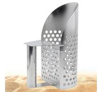 Rilevatore Metalli Setaccio Manuale Robusto Per Sabbia | Setaccio da Spiaggia Metal Detector Caccia Al Tesoro, Rocce, , Acqua Bassa, Pozza Di Marea, Escursionismo, Giardinaggio