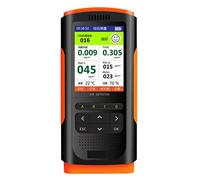 Rilevatore Multi Gas, Misuratore di formaldeide portatile Tester del sensore umidità digitale Rilevatore monitor della qualità dell'aria inquinamento Micro polvere for interni