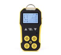 Rilevatore multigas 4 in 1, tester for perdite di gas combustibili con vibrazione, allarmi visivi e acustici for casa e camper Interno/esterno(O2)