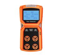 Rilevatore multigas Contatore gas O2 H2S CO LEL 4 in 1 Ossigeno Solfuro di idrogeno Monossido di carbonio Rilevatore di perdite di gas combustibili(Gas Detector)