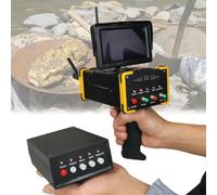 Rilevatore Oro Professionale - Rilevatore Metalli con Schermo LCD HD, 20m di Profondità, Raggio 100m e Design Portatile per Ricerca Tesori Sotterranei