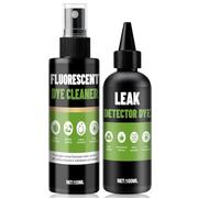 Rilevatore Perdite Piscina,Tracciante Perdite Acqu Detergente,100ml+150ml | Colorante Tracciante Intenso per Rilevamento Perdite, Posizionamento Preciso, Fluoresceina Tracciante per Piscina, Idraulico
