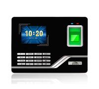 Rilevatore presenze, Impronta digitale del di presenze TCPIP USB. ACCESSO DI PASSWORD ACCESSO DI ACCESSO UFFICIO TIME OROLOCK OROLOGGIO MACCHINA BIOMEQUE(Without RFID Card,English)