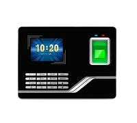 Rilevatore presenze, Impronta digitale del di presenze TCPIP USB. ACCESSO DI PASSWORD ACCESSO DI ACCESSO UFFICIO TIME OROLOCK OROLOGGIO MACCHINA BIOMEQUE(Without RFID Card,English)