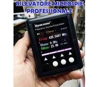 RILEVATORE PROFESSIONALE di MICROSPIE e CIMICI - FREQUENZIMETRO 2022