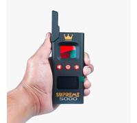 Rilevatore Professionale di Microspie, Telecamere Nascoste e GPS - Dispositivo Portatile Avanzato con Alta Sensibilità per Rilevare Segnali Wireless in Auto Uffici Casa - Supreme 5000