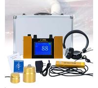 Rilevatore Professionale Perdite Acqua, Sensore Ultrasonico Con Auricolari, Schermo LCD, Regolazione Frequenza, Per Tubazioni Sotterranee E Ambienti Interni/Esterni