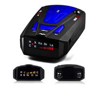 Rilevatore radar, modalità città/autostrada, rilevamento a 360 gradi, rilevatore radar con display a LED per auto, avviso vocale e sistema d