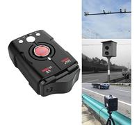 Rilevatore radar per auto a portata estrema, avvisi vocali e visivi, luce rossa e autovelox, display OLED multicolore, sistema di allarme velocità del veicolo in tempo reale, tempo di risposta rapido.