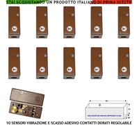 Rilevatore Scasso Furto Adesivo Regolazione Meccanica Protezione Pareti 10 Pezzi
