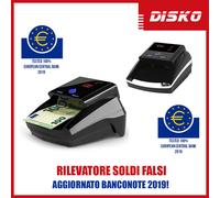 RILEVATORE SOLDI FALSI CONTA BANCONOTE RILEVA BANCONOTE FALSE VERIFICATORE 2019