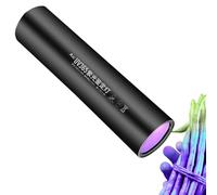 Rilevatore Torcia UV - Portatile | Dispositivo Di Rilevamento Della Fluorescenza | Lampada UV Compatta In Lega Di Alluminio, Lente Con Filtro In Grafite, Per Controlli A Campione, Ispezioni,
