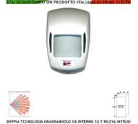 Rilevatore Volumetrico x Antifurto Doppio Tecnologia 12 V 15 MT Rileva Movimenti
