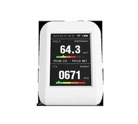 Rilevatori di gas, Misuratore di CO2 for inquinamento atmosferico Contatore di particelle di polvere Rivelatore di anidride carbonica PM 2.5/1.0/10