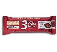 Rilevo- 3 ore Senza Fame -9 Confezioni Singole di Barrette Spezzafame Artigianali con Semi,Cereali ricoperte cioccolato fondente (9x30 gr)