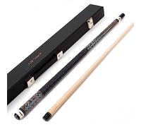 Riley Centurion-Stecca da Biliardo Americana, con Custodia Rigida, Set Unisex, Macchia Legno Scuro, 58" (147cm)
