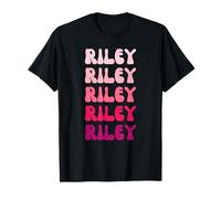 Riley First Name Minimalist Design Maglietta