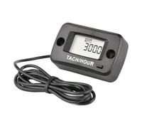 RileyFine Misuratore Digitale Autoalimentato Tach/Ora, Timer di Manutenzione, Impermeabile IP68, Misuratore di Giri per Equitazione Tosaerba Trattore Moto Moto Jetski Motoseghe Generatore Dirtbike