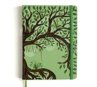 Rileys & Co Taccuino A5 con 240 Pagine, Quaderno A5 da 20 x 15 cm con Copertina Rigida Albero della Vita, Quadernino per Schizzi e Disegni, Diario di Viaggio da Scrivere per Lui e Lei (Pagine Bianche)
