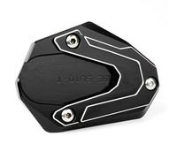 Rilievo Cavalletto Laterale Motociclo Per Suzuki GSX-8S 2023 2024 Accessori Estensione Supporto CNC(Black-Nologo)