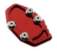 Rilievo Cavalletto Laterale Motociclo Per YAMAHA YZF R3 R25 MT-03 MT25 2014-2020 Piastra Supporto Ingranditore Ausiliario(Red)