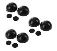 Rilievo di Base del Dispositivo di Raffreddamento Della Sfera del Freddo Della Protezione del Nero del Taccuino del Computer Portatile di 6 Pc