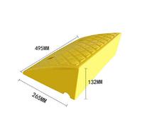 Rilievo di Gradino in Plastica Rilievo di Pendenza Rilievo di Pendenza Tappeto di Pendenza Per Auto Lunga in Plastica Rilievo di Salita Rilievo di VelocitÀ Portatile Con Sicurezza Antiscivolo