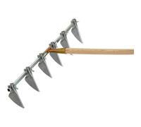 Rillenzieher Reihenzieher Furchenzieher 75 CM Con 6 Scharen Regolabile Giardino