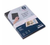 Rillstab Raccoglitore originale (30 tasche trasparenti/trasparenti) | Raccoglitore ad anelli A5 per presentazioni di progetti e riunioni | Cartella tascabile in poliestere trasparente | nero | 99534