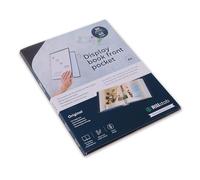 Rillstab Show Album Frontview A4 Compatto | Copertina Personalizzabile | 20 Tasche 40 Viste | Antirifless Antistatico | Omaggio Cliente Premium | Nero | RI99429