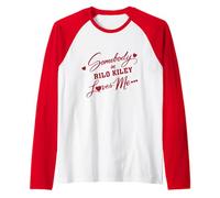 RILO Kiley Qualcuno Mi AMA Maglia con Maniche Raglan