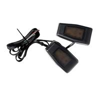 Riloer 1 paio di luci posteriori a LED Compatibile con portellone posteriore, compatibili con Jeep Wrangler JK 2007-2017, ABS + luce freno a LED/luce di retromarcia/luce di marcia