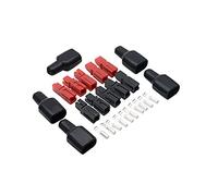 Riloer 10X Anderson Connettore elettrico Prese 45AMP Polo di alimentazione con manicotti in gomma