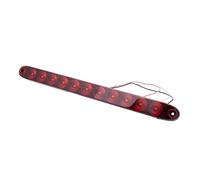 Riloer 12V Red Car LED Tail Light Bar, impermeabile 3rd Brake Light Indicatore di direzione Running Light Rear Marker Lamp, universale per rimorchio pesante per camion RV Camper