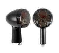 Riloer 1Coppia di indicatori di direzione posteriori a LED per moto compatibile con Harley-Davidson XL883 XL1200 Sportster 1992-2021, indicatori di direzione universali Luci freno di marcia