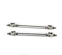 Riloer 2 pezzi asta puntone splitter labbro paraurti anteriore/posteriore universale regolabile, ricambi auto sostituzione asta puntone splitter barre di supporto tirante 100mm/150mm/200mm