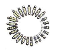 Riloer 23Pcs Kit Lampada di Ricambio per Porta a Cupola a LED per Interni a LED per Auto